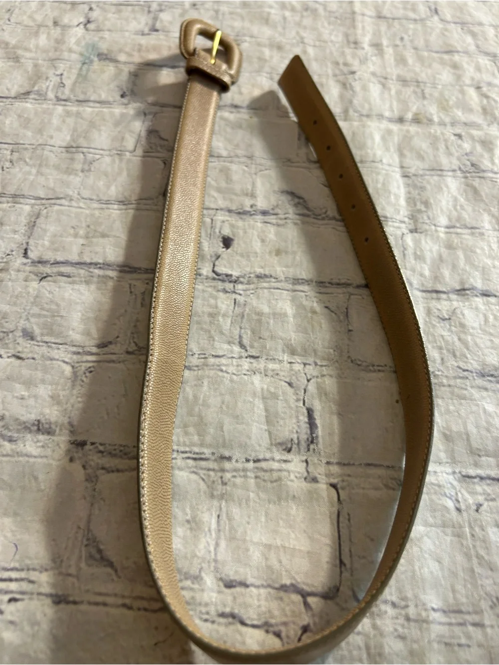 WOODWARD TOP GRAIN LEATHER PEBBLE GRAIN TAN & WHITE LEATHER BRAIDED BELTS